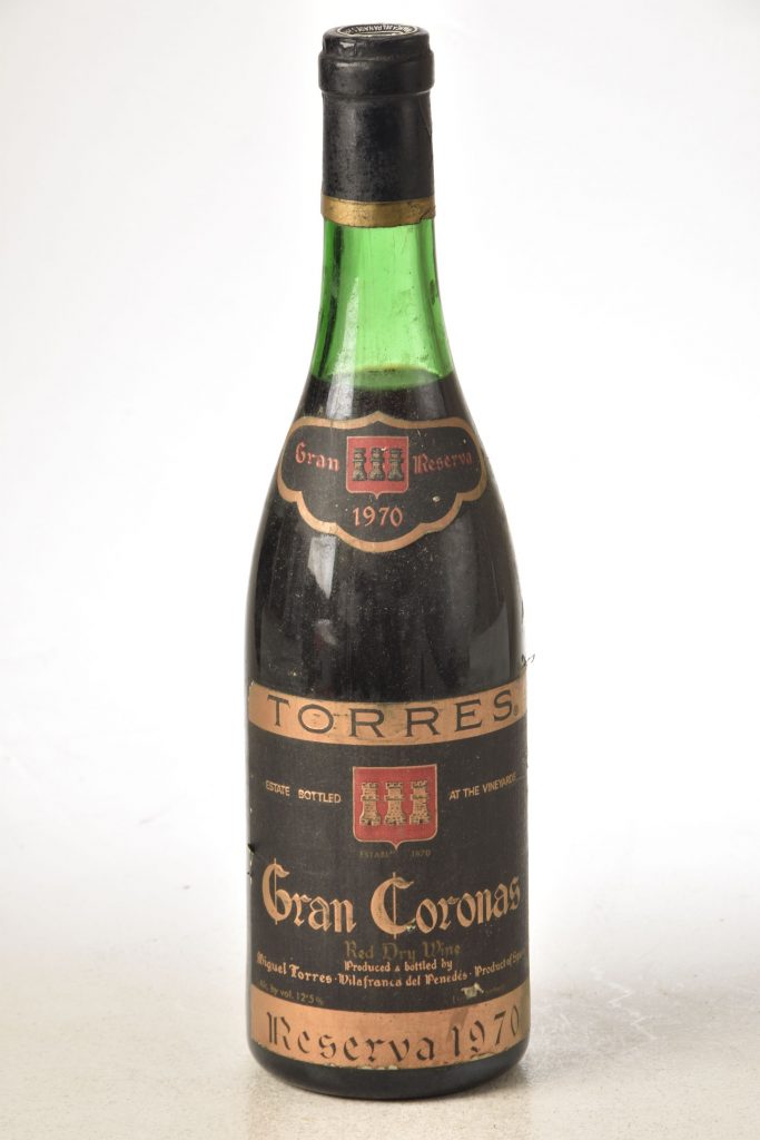 Torres Gran Coronas Reserva 1970 - Bacchus Wine Auctions
